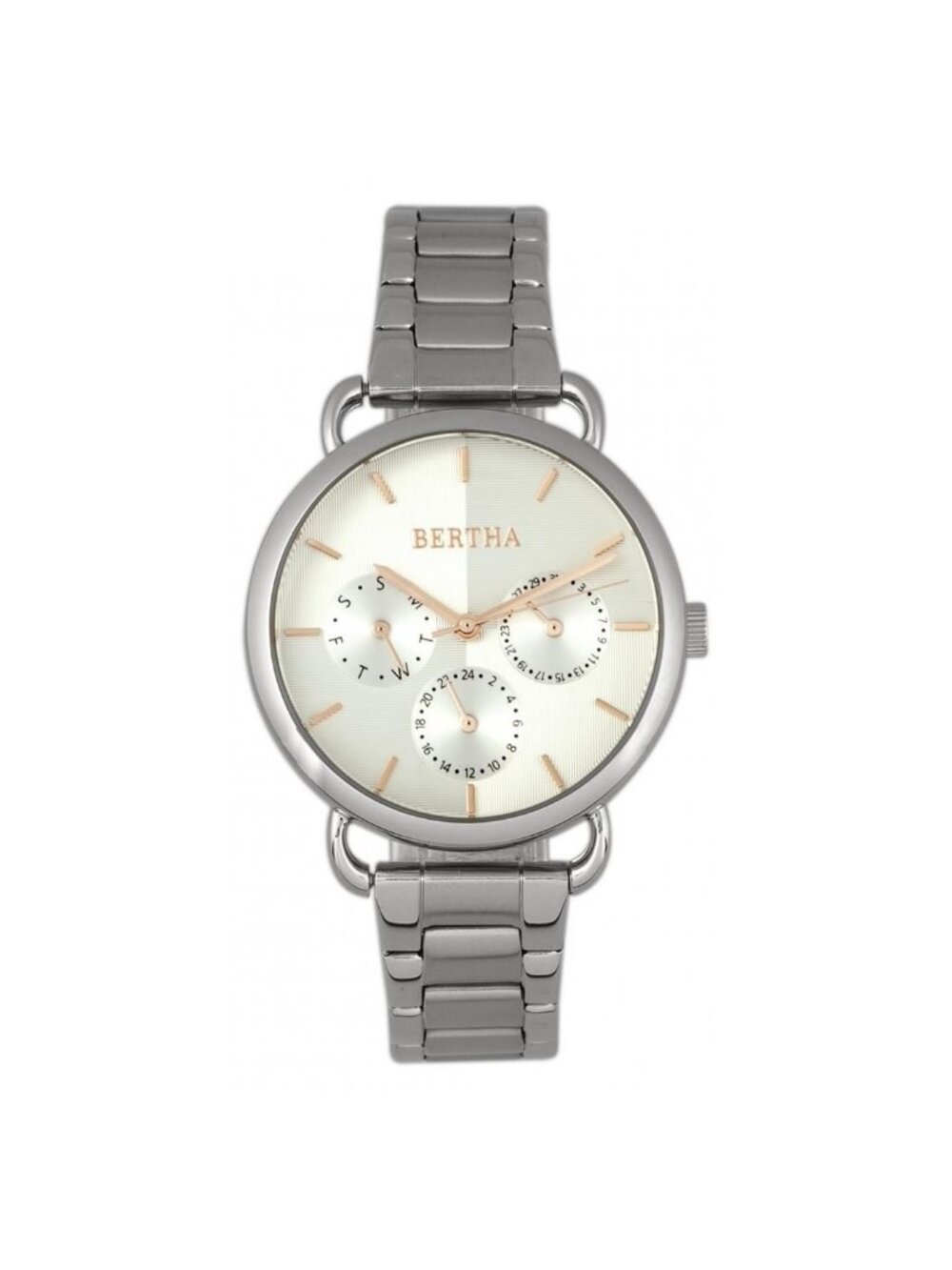 NWT Bertha Gwen Silver Dial Ladies Watch